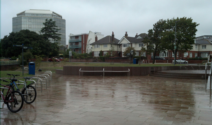 A Rainy Day in Poole