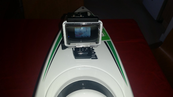 GoPro fitted