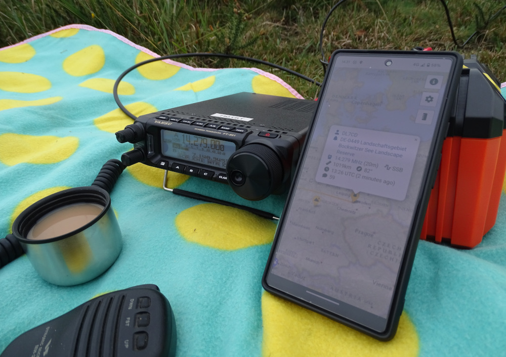 Field Spotter in use in the field