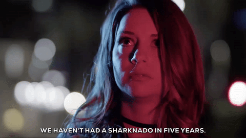 There hasn't been a Sharknado for five years!