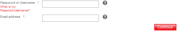 CPP Identity Protection Login Form