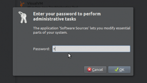 Password dialog