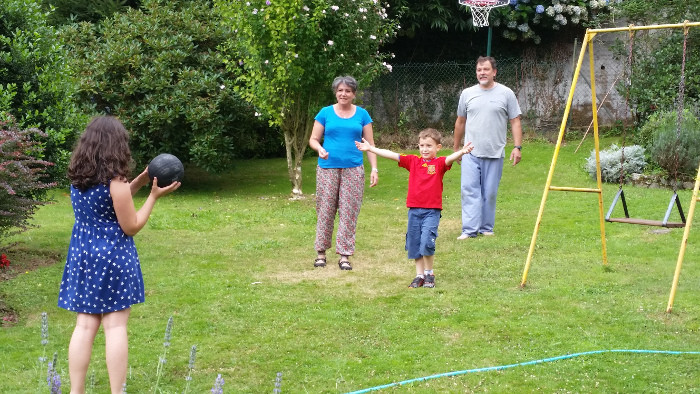 Family in Galicia