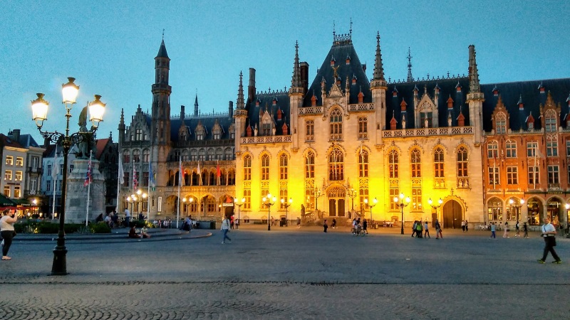 Market Square at Dusk