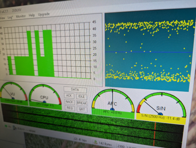 Vara HF in use