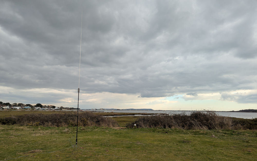 Antenna at Stanpit Marsh