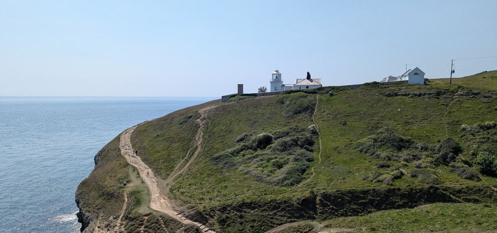 Lighthouse on a headland