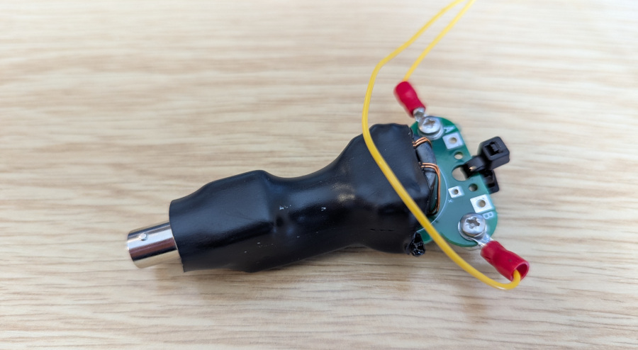 Heat-shrink applied to UniBalun