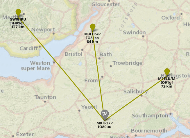 Zoomed in activation map