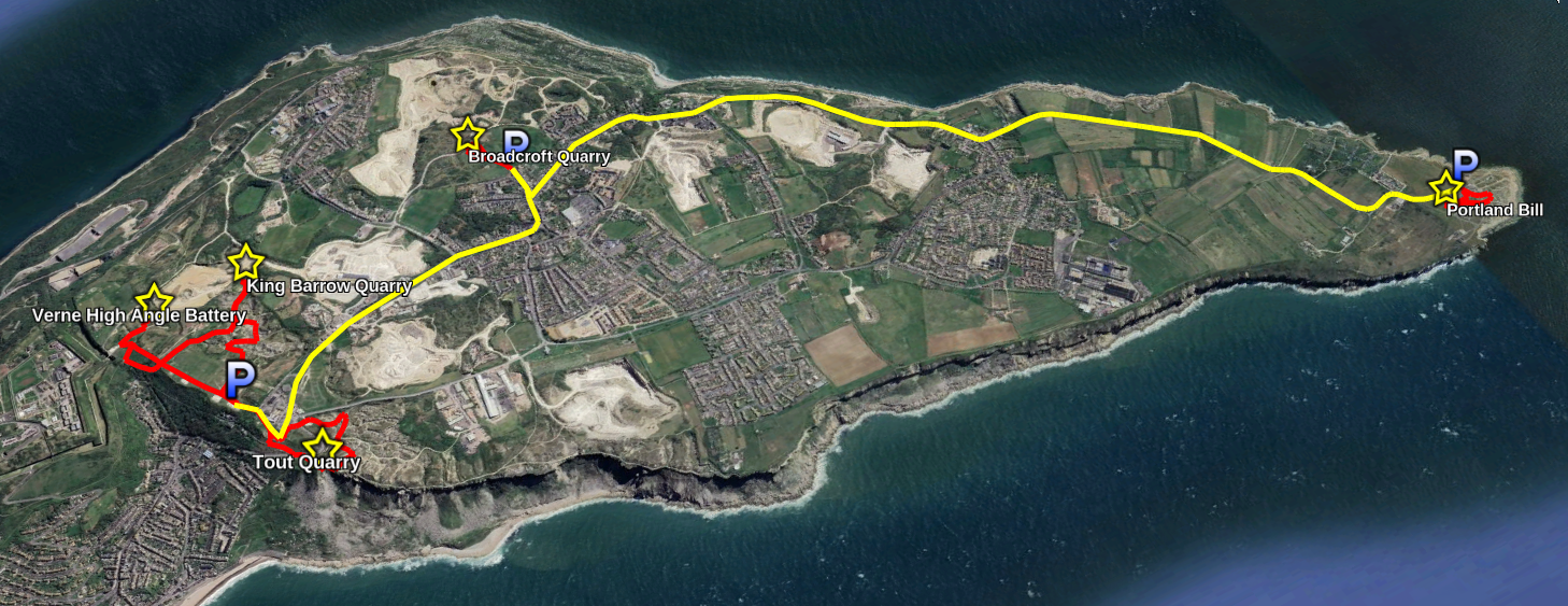 Map of our route