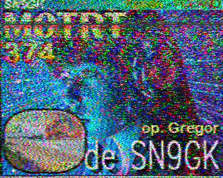 SSTV image