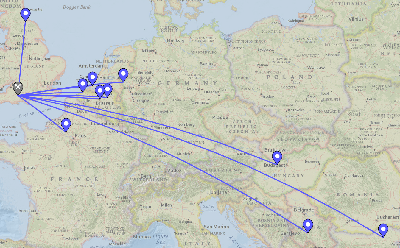 QSO map