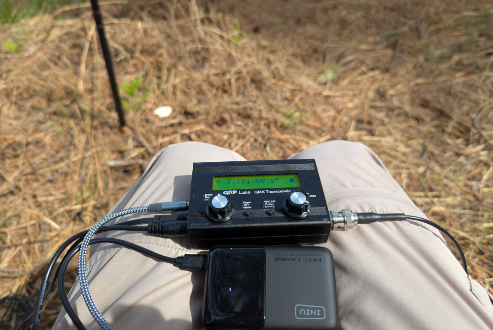 QMX on my lap