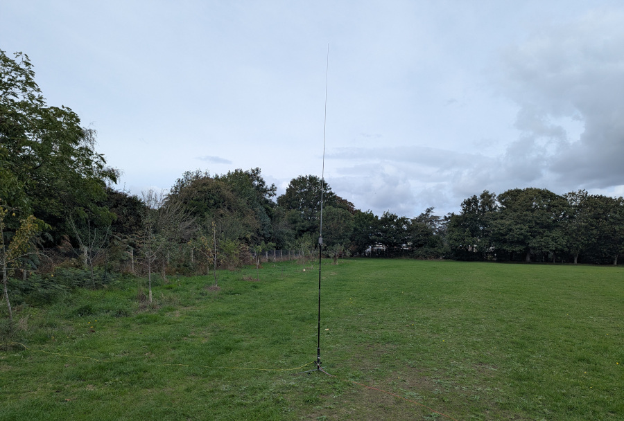 JPC-12 in the corner of a field