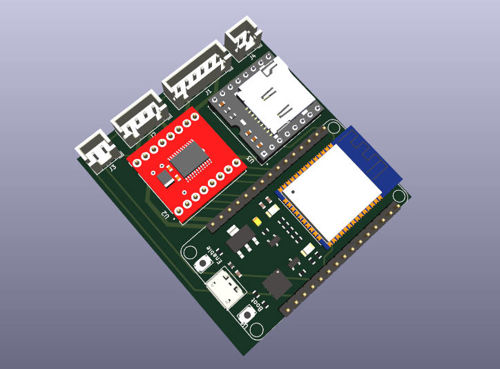 PCB 3D model