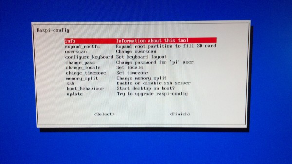 raspi-config
