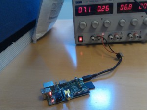 Raspberry Pi powered from 7.2V Supply