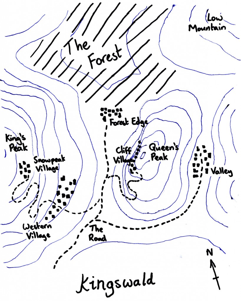 Map of Kingswald